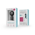 Wibrator różdżkowy - EasyToys, silikonowy, 10 ustawień, wodoodporny, czarny
