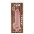 Dildo TOYJOY Get Real Deluxe, 20 cm, TPE, średnica 5 cm, przyssawka