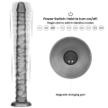 Wibrator analny Vibrax Slider, 40,6 cm długości, 10 funkcji wibracji, wodoodporny