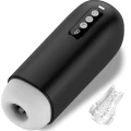 Masturbator - 8 trybów ssania, interaktywna funkcja, materiał TPE/ABS