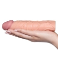 Rękaw przedłużający penis Pleasure X, 1 cal długości, realistyczny materiał TPE