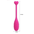 Wibrator jajeczko PRETTY LOVE Fisherman Pink — 12 trybów, sterowanie APP, silikon