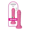 Dildo Camillo - Różowy, 16,5 cm, 4,5 cm średnicy, wodoodporny, przyssawka