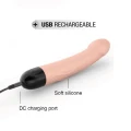 Wibrator realistyczny Dorcel Real Vibration 21,95 cm, 10 trybów, silikon medyczny