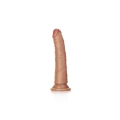 Dildo Real Rock - Smukły, realistyczny, zakrzywiony, przyssawka, 15,5 cm