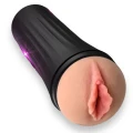 Masturbator 3D Power Escorts - Silikonowa konstrukcja, 24 cm, realistyczna tekstura
