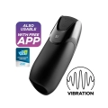 Masturbator męski Satisfyer Men Vibration+ z aplikacją, wodoodporny, silikonowy