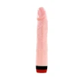 Dildo BAILE - 21 cm długości, realistyczne wibracje, wodoodporne, materiał TPR