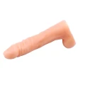 Dildo T-Skin No.03, 17.7 cm długości, elastyczny, realistyczny kolor cielisty