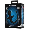 Masażer analny Mr. Play, silikon, 12 trybów wibracji, zdalne sterowanie, ergonomiczny