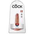 Dildo King Cock 5" - PVC, długość 12,7 cm, średnica 3,8 cm, realistyczny tan