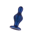 Korek analny, Buttocks by TOYJOY, silikonowy, 4,5 cm, wodoodporny, niebieski