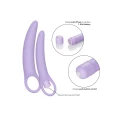 Wibrator i rozszerzacze Isabelle – silikonowy zestaw 2 szt. z wibratorem, wodoodporny