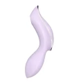 Wibrator - Satisfyer Curvy Trinity 2, 3 silniczki, wodoszczelny IPX7, 11 programów fal ciśnienia
