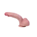 Dildo silikonowe Hyper Realistic – 21 cm całkowite, 15 cm użytkowe, średnica 4 cm
