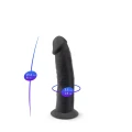 Dildo S.D Model 2 - 6'' (4,3 cm) Realistyczny, Podwójna Gęstość, Silikon Pamięci