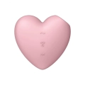 Stymulator łechtaczkowy Satisfyer Cutie Heart, silikon medyczny, wodoodporny, z wibracjami