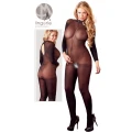 Catsuit otwarty XL-XXL, 100% poliamid, koronkowy kołnierz, miękka jakość