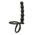 Dildo strap-on silikonowy do podwójnej penetracji, 13,5 cm długości, 2,2 cm średnicy