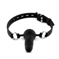 Ball Gag (kaganiec ustny) Silicone Series – silikonowa kulka 3,8 cm, regulowany pasek