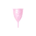 Kapturek menstruacyjny Eve Cup Sensitive, silikon medyczny, 4,3 cm, bezpieczny w użyciu