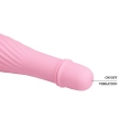 Wibrator silikonowy Pretty Love Solomon, 10 funkcji drgań, wodoodporny, 123mm