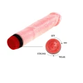 Dildo BAILE - 21 cm długości, realistyczne wibracje, wodoodporne, materiał TPR