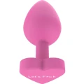 Korek analny ToyJoy Booty Sweethearts, silikonowy, 3.5 cm, różowy