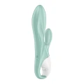 Wibrator do punktu G Satisfyer Air Pump Bunny 5 z aplikacją, bezprzewodowy, miętowy
