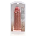 Dildo RealRock, 10'', PVC, Extra Gruby, Bez Jajek, Przyssawka