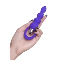 Anal plug Brilliant by Toyfa, silikonowy, 14 cm, średnica 3.2 cm, fioletowy