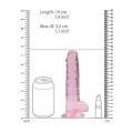 Dildo REALROCK CRYSTAL CLEAR 7