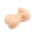 Masturbator Vicky's T-Skin z realistyczną teksturą, 9.3 x 15.7 cm, komfort użytkowania