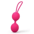 Kulki Kegla Marc Dorcel, Silikonowe, Wodoodporne, Owalne, Różowe, 15,6 cm