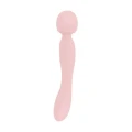 Wibrator typu wand Simi - 24,4 cm, 10 trybów wibracji, silikon medyczny, różowy