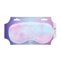 Opaska na oczy - Fluffy Mask, miękka pluszowa, elastyczny pasek, multikolor