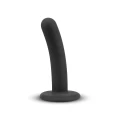 Dildo NO-PARTS Logan, 13,5 cm, silikon, czarny, stymulacja analna i pochwy