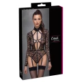 Bodystocking Cottelli Lingerie, Koronkowy, Długi Rękaw, Regulowane Szelki
