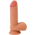Dildo INFERNO HIDDEN DESIRE, silikonowy, 20 cm, regulowana długość, przyssawka