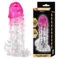 Dildo PRETTY LOVE Wilford, 13,5 cm, Żebrowany, Wodoodporny, TPR