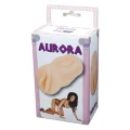 Masturbator AURORA CyberSkin, 13 cm długości, 7 cm średnicy, wodoodporny