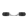 Kajdanki do łóżka - Bedroom Fantasies, regulowane, ekoskóra, 21-33 cm, czarne