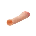 Powiększacz penisa silikonowy 20,25 cm - realistyczna końcówka, wodoodporna, dostosowanie długości