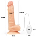 Dildo Vibrujący Easy Strapon 7,5