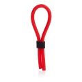 Wzmocnienie erekcji silikonowe Stud Lasso | Regulator, 12.75 cm długości, czerwień