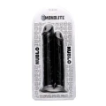Dildo dwustronne MONOLITE Nublo, średnica 8,9 cm, długość 27 cm, PVC