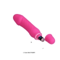 Stymulator analno-pochwowy Pretty Love Stev, silikon, 10 funkcji, wodoodporny