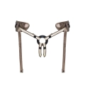 Harnaś harness (uprząż) Desirous – skóra ekologiczna, wymienne silikonowe pierścienie, regulacja