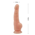 Dildo Sailor - Flesh, 22,5cm długości, 4,9cm średnicy, płynny silikon, przyssawka.