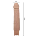 Dildo Pretty Love Rufus, realistyczny, 23,8 cm, 10 trybów wibracji, TPE